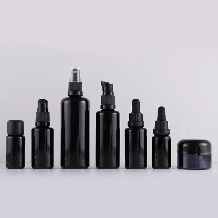 empty essential oil bottles